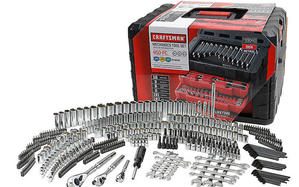 Craftsman 450-piece mechanics tool set for $190