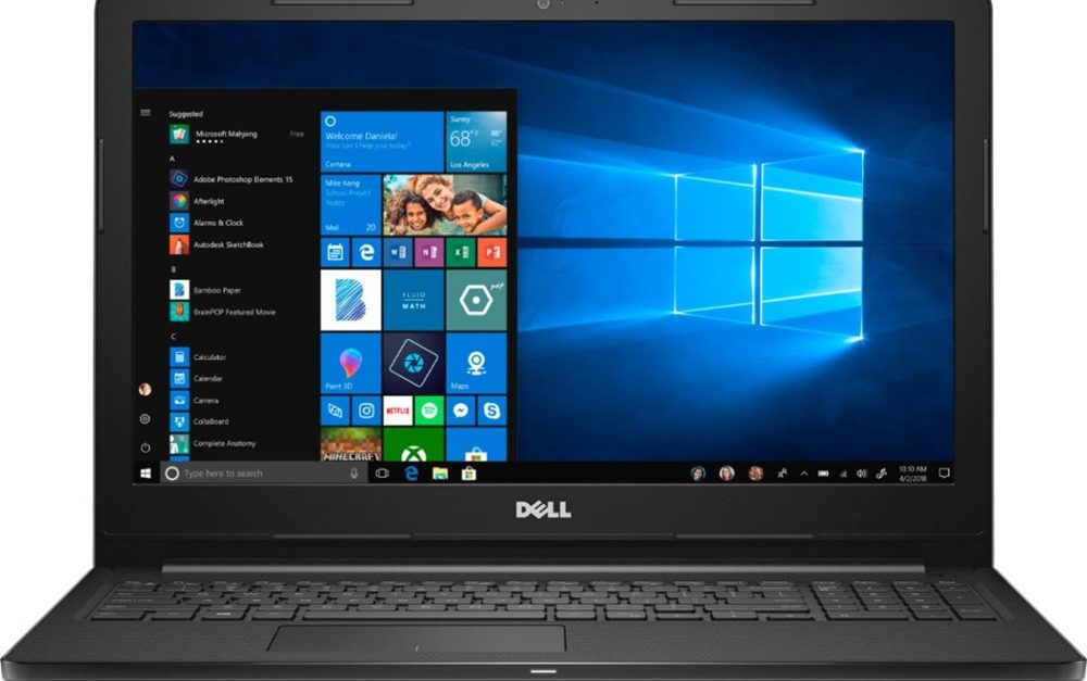Dell Inspiron 15.6″ touchscreen Intel Core i3 8GB, 128GB SSD laptop for $300