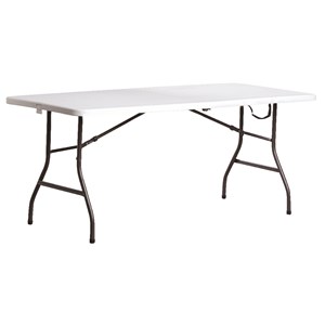Living Accents 30-inch fold-in-half table for $30