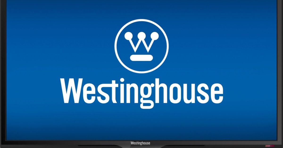 Today only: 24″ Westinghouse TV for $70