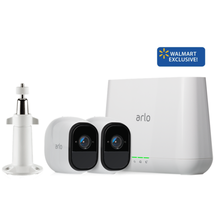 Arlo Pro indoor/outdoor 720p security camera system with 2 cameras for $239