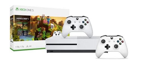 Xbox One S 1TB Minecraft Creators bundle with extra controller for $188
