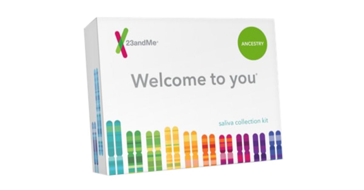 Get a FREE $10 Target gift card when you buy a 23andMe personal ancestry DNA kit for $69