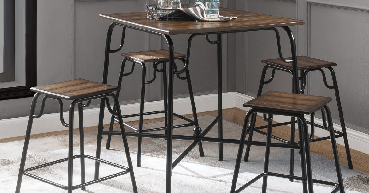 5-piece counter height dining set for $79