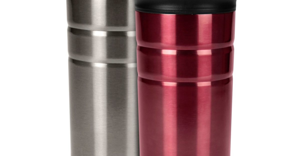 2-pack Contigo Bueno 12oz vacuum-insulated stainless steel travel mugs for $8