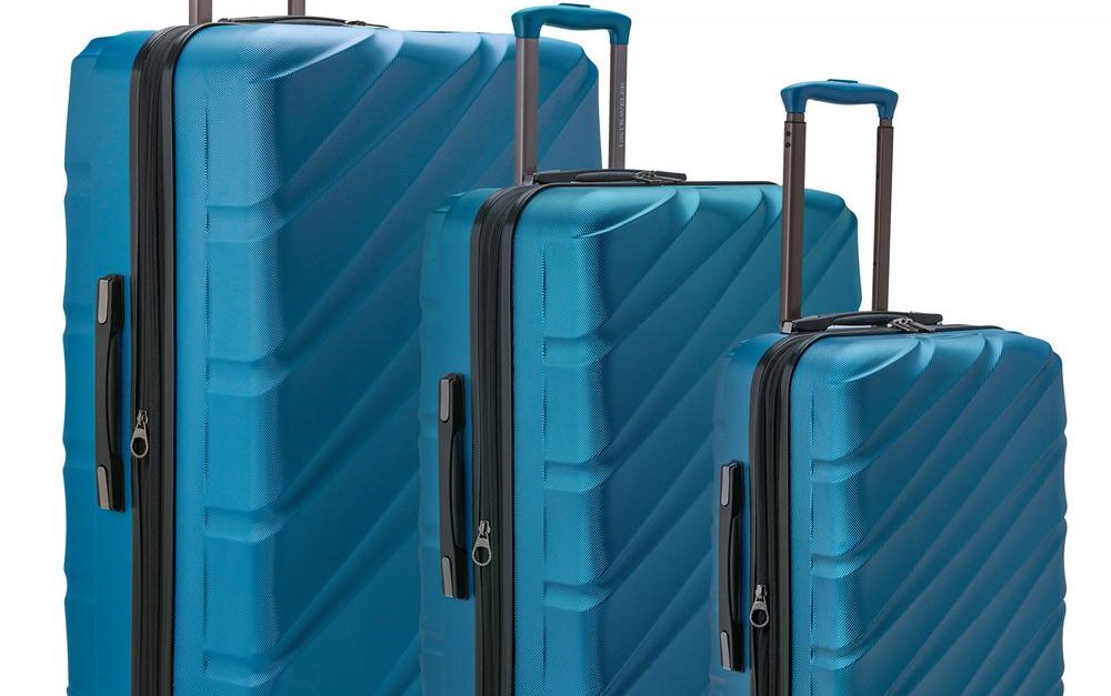 Gilmore 3-piece expandable hardside luggage set for $100