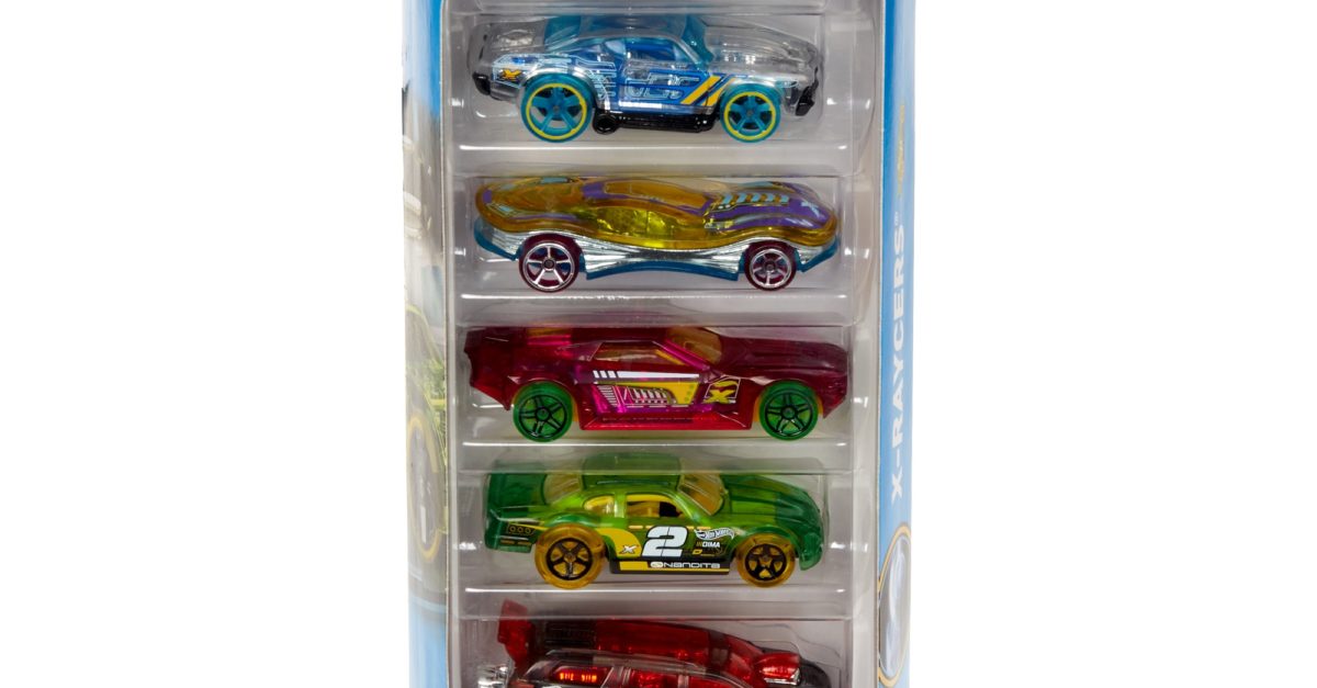 Hot Wheels 5-car gift pack for $4