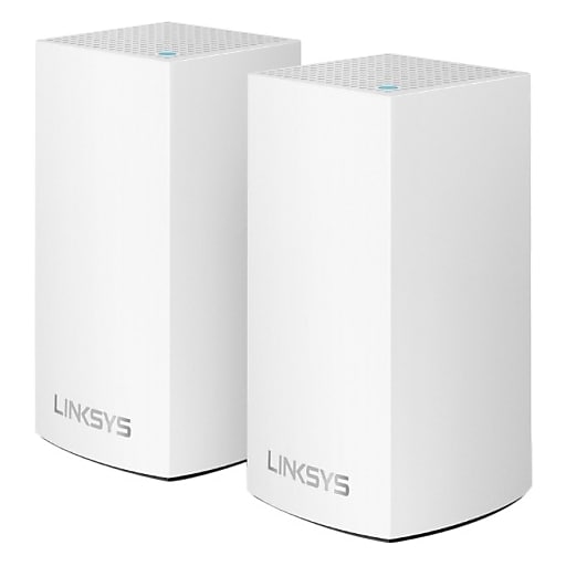 2-pack Linksys Velop wireless AC2600 dual band mesh Wi-Fi system for $100