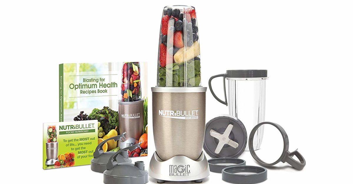 Today only: NutriBullet Pro 13-piece high-speed blender system for $50