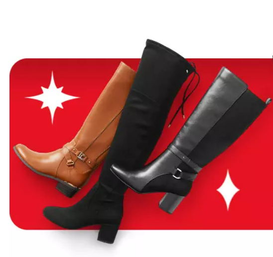 JCPenney: Buy one pair, get two FREE boots and same-day pickup
