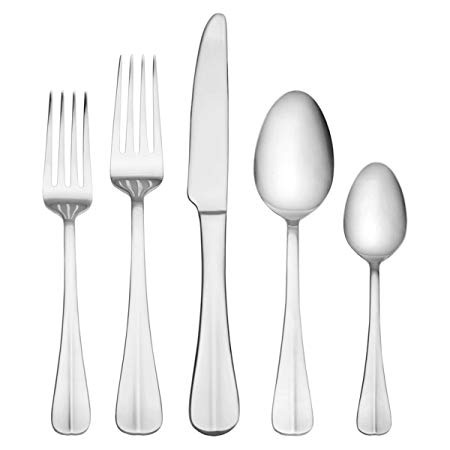 53-piece stainlesss steel flatware set for $22
