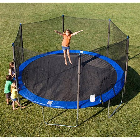 Airzone 15-Foot Trampoline, with Safety Enclosure