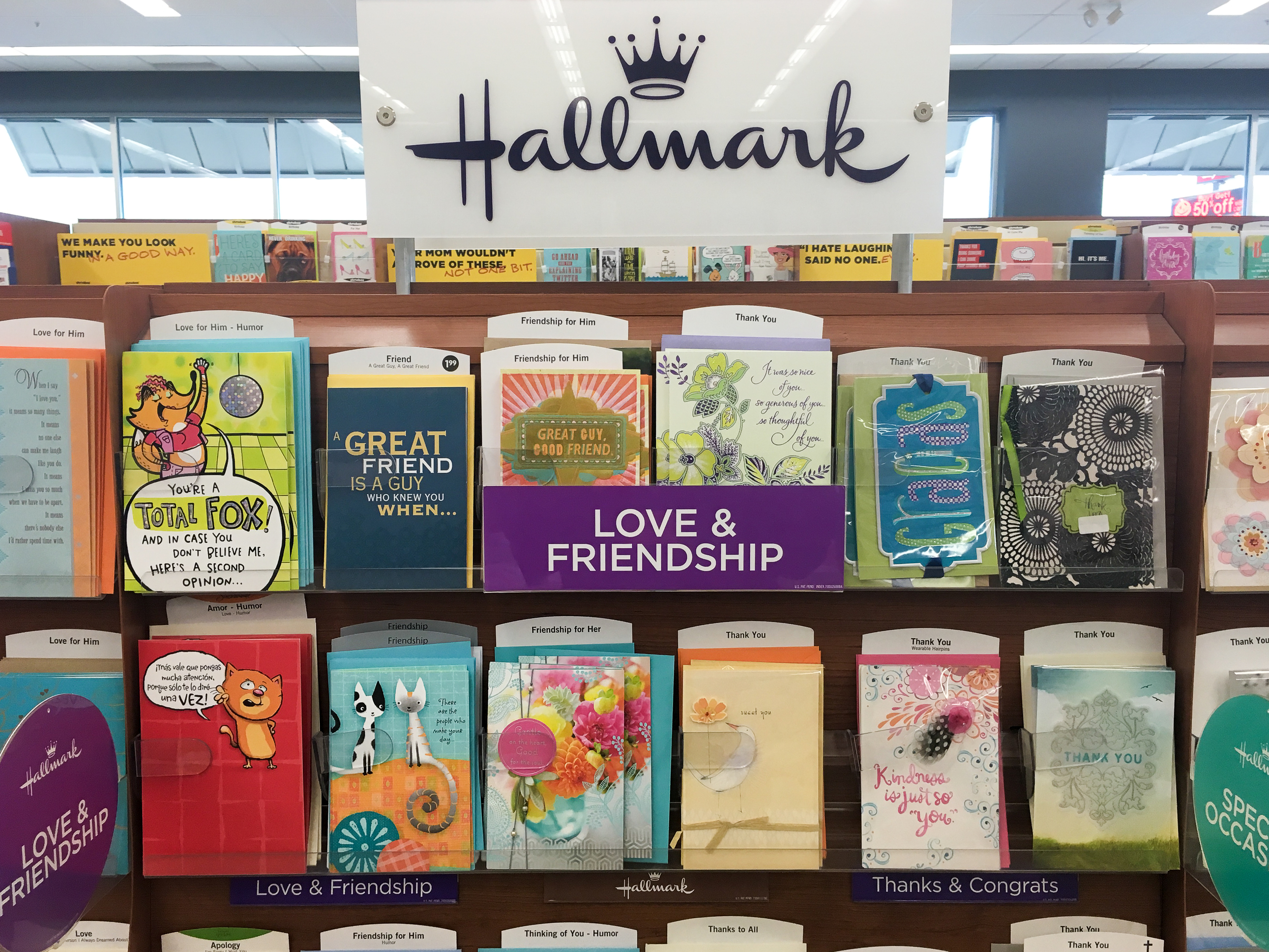 Hallmark coupon: Save $5 on your purchase of $10 or more