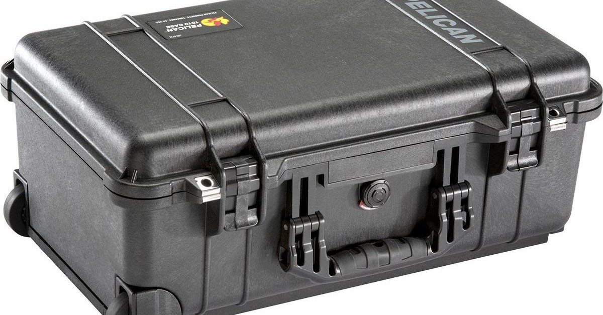 Pelican watertight case with foam for $120