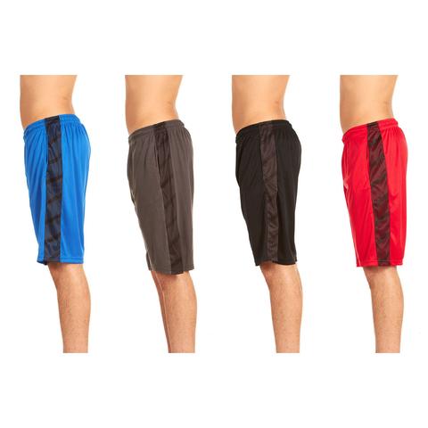 4-pack men’s athletic performance shorts for $24, free shipping