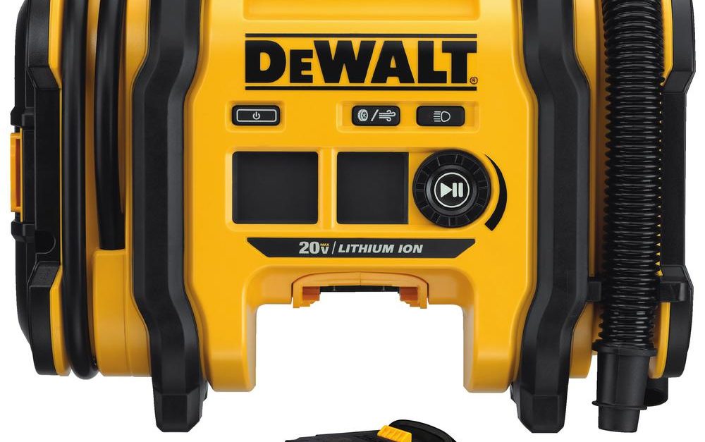 Dewalt 20-volt max cordless inflator with 1.5Ah battery for $79