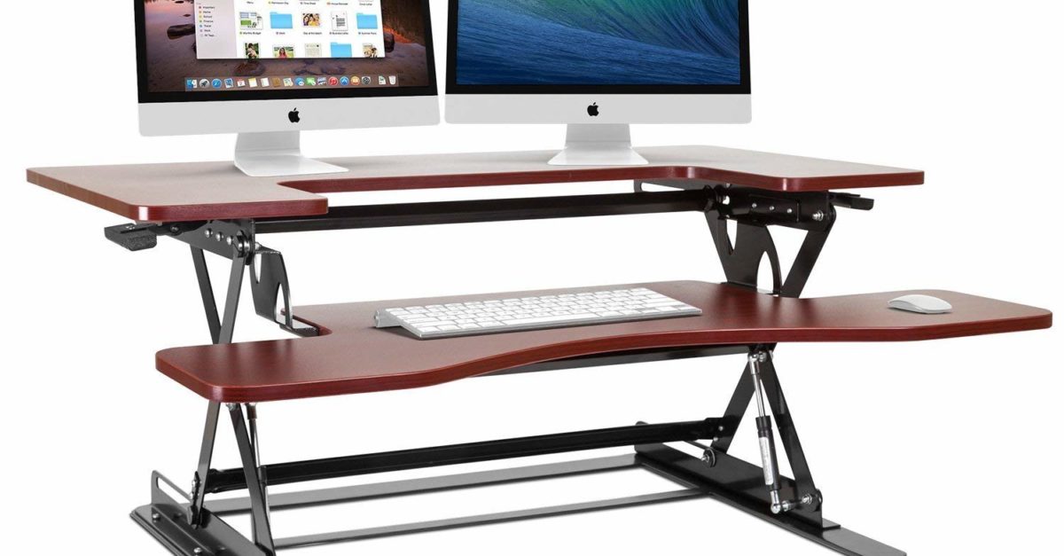 Today only: Halter height adjustable standing desk riser for $150