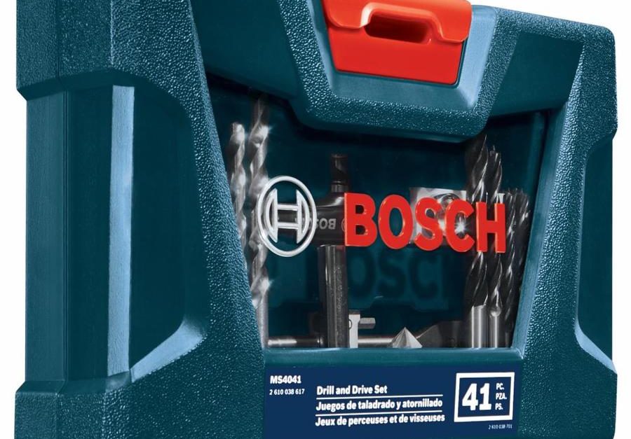 Bosch drilling and driving 41-piece screwdriver bit set for $9