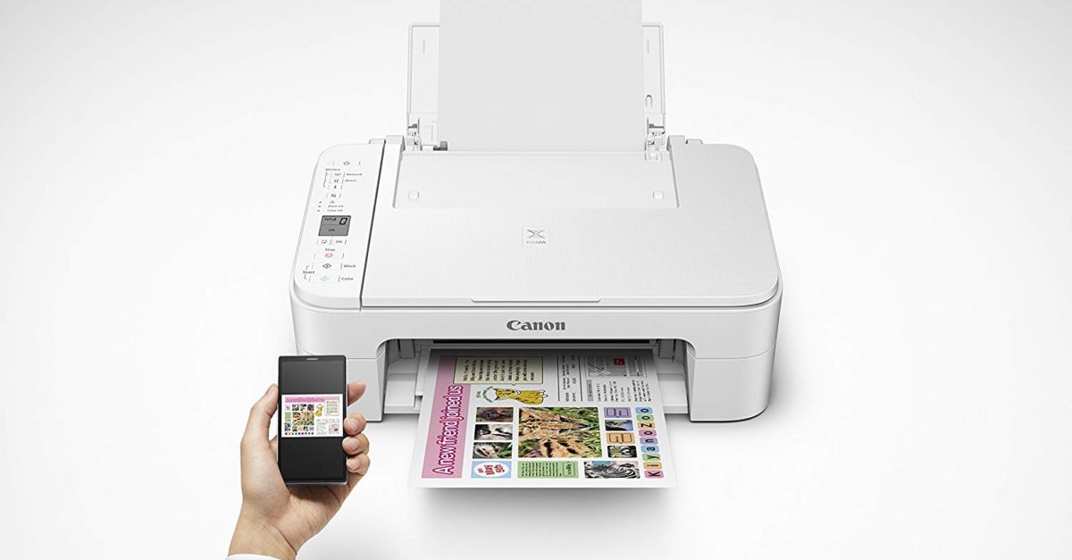 Canon wireless all-in-one printer for $40, free shipping