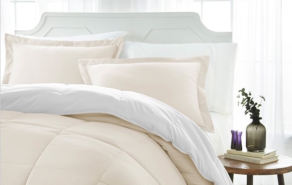 iEnjoy Home Collection down alternative reversible comforter sets from $20