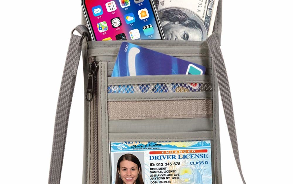 Ends soon! Defway RFID blocking travel wallet for $9 with code
