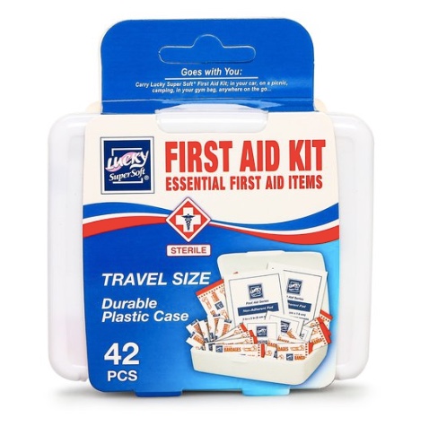 42-piece first aid kit for $1 at Hollar