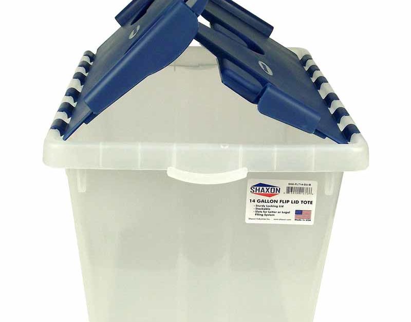 Today only: 14-gallon storage bin for $6, free store pickup