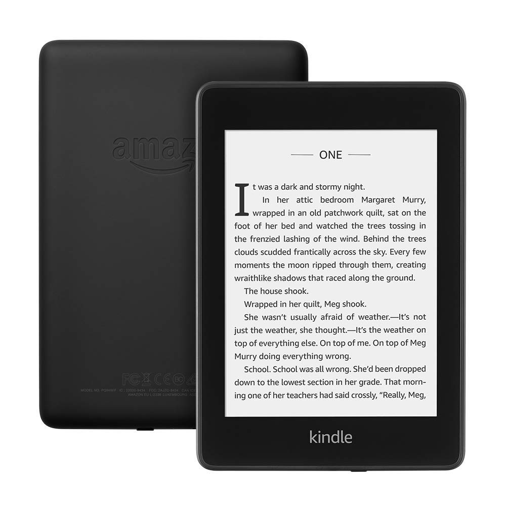 Kindle Paperwhite (waterproof) with special offers + 3 months Kindle Unlimited for $80