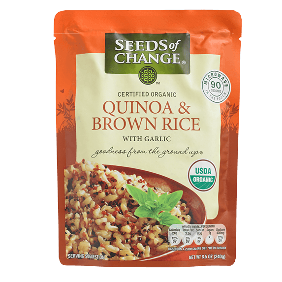 FREE Seeds of Change organic quinoa & brown rice sample
