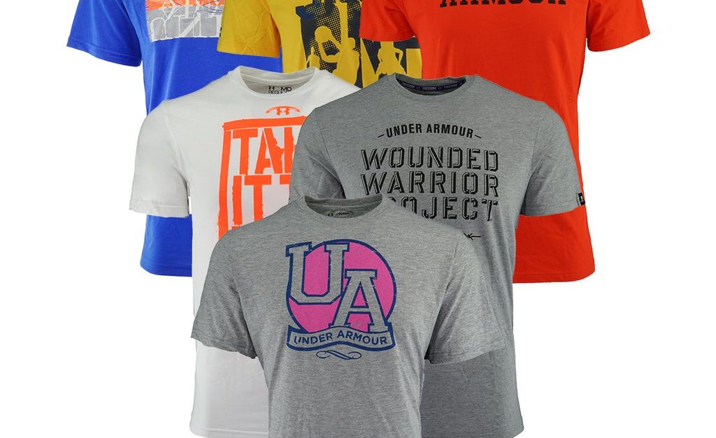 5-pack Under Armour men’s mystery Tech t-shirts for $45, free shipping