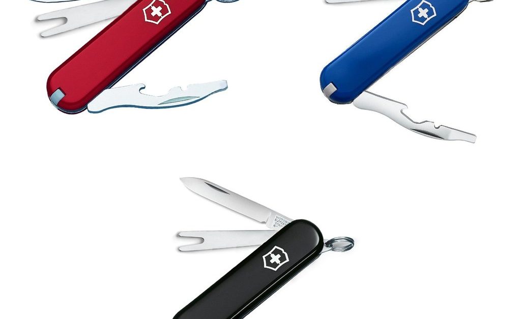3-pack Victorinox Swiss Army caddy compact knives for $20, free shipping