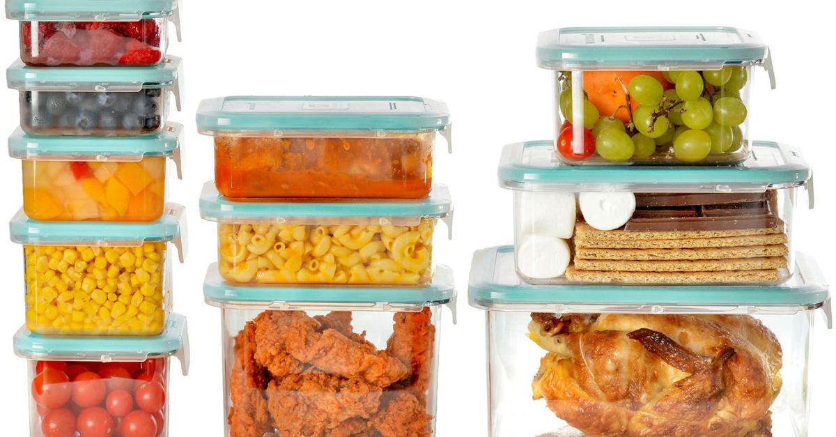 22-piece Wellslock food storage set for $15, free shipping
