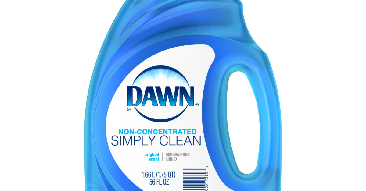 In-store: Dawn Simply Clean original dishwashing liquid 56-oz for 75 cents!