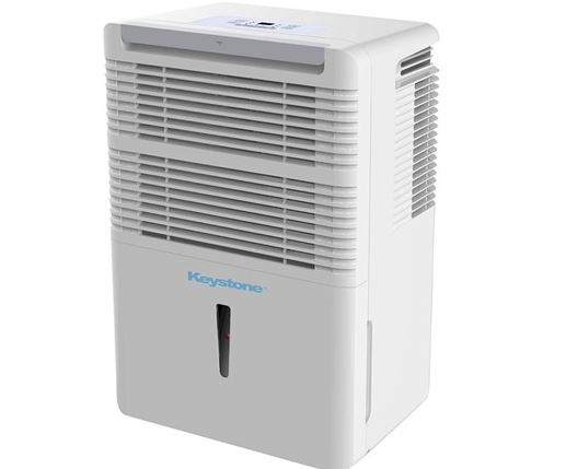 Today only: Refurbished Keystone 50-pint portable dehumidifier for $128