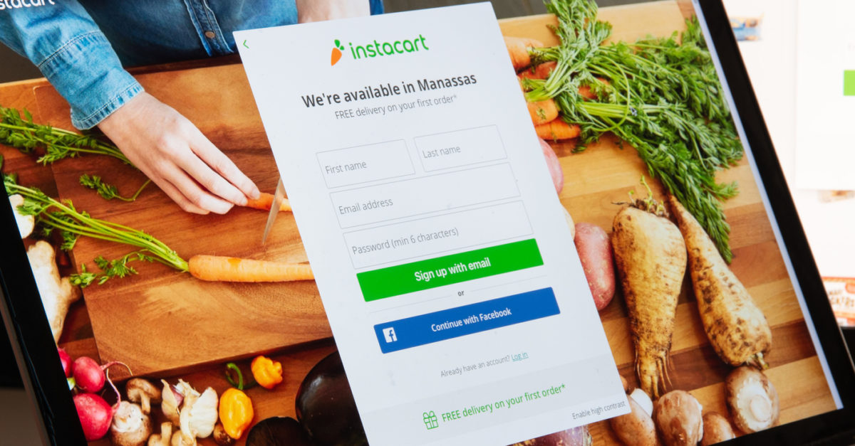 Chase cardholders get a FREE Instacart+ membership