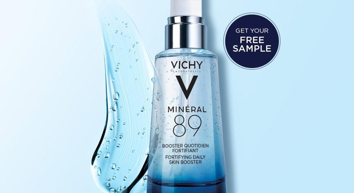 FREE sample of Vichy Mineral 89 daily skin booster