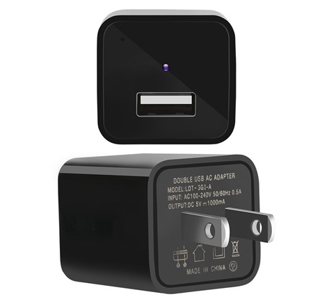 Today only: Hoicmoic 1080P wall charger spy cam for $25