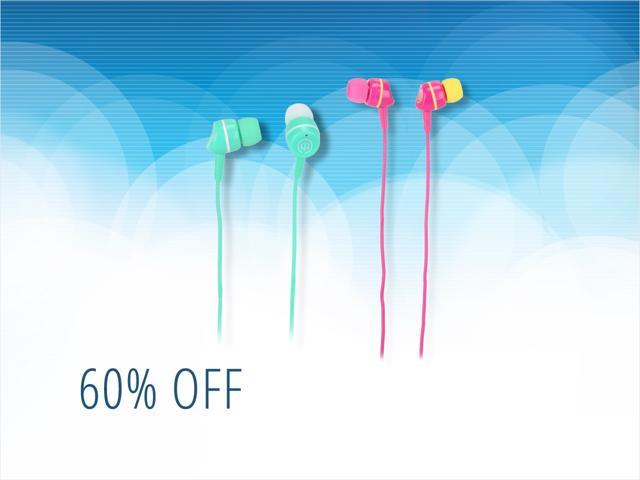Wicked earbuds for $2, free shipping