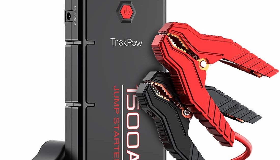 Today only: 1500A Peak Trekpow 12V car jump starter for $63