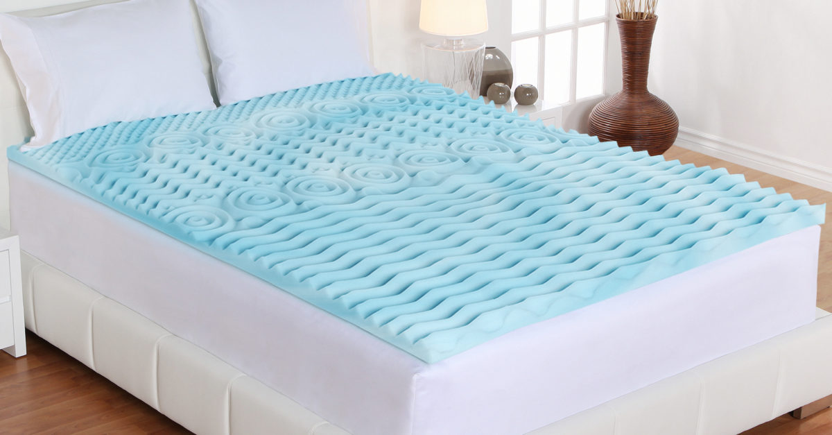 Authentic Comfort orthopedic foam mattress toppers from $10