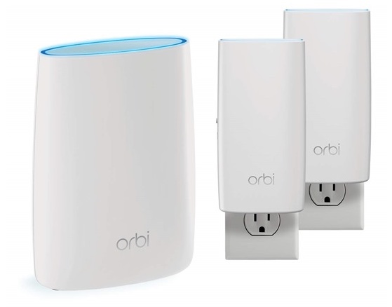 Today only: Netgear Orbi wall-plug whole home mesh Wi-Fi system for $290