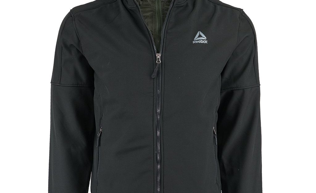 Reebok men’s softshell active jacket for $27, free shipping