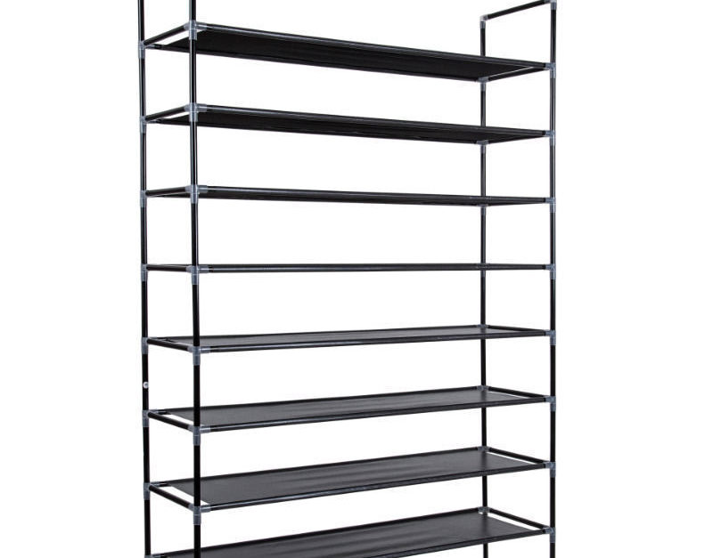 50-pair shoe rack for $15, free shipping