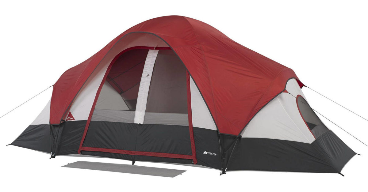 Ozark Trail 8-person tent for $50