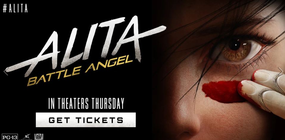 Take $5 off when you buy 2 Alita: Battle Angel movie tickets