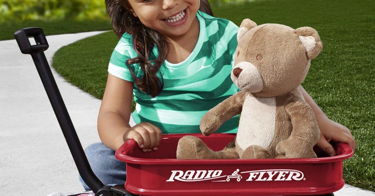 Radio Flyer little red toy wagon for $10