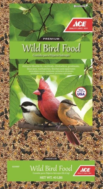 Ace 40-lb assorted species wild bird food for $10