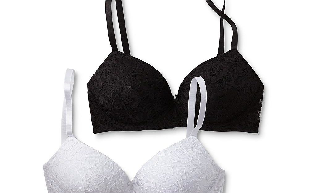 2-pack women’s lace wire-free bras for $2
