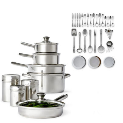 52-piece Cooks cookware set for $32 after rebate