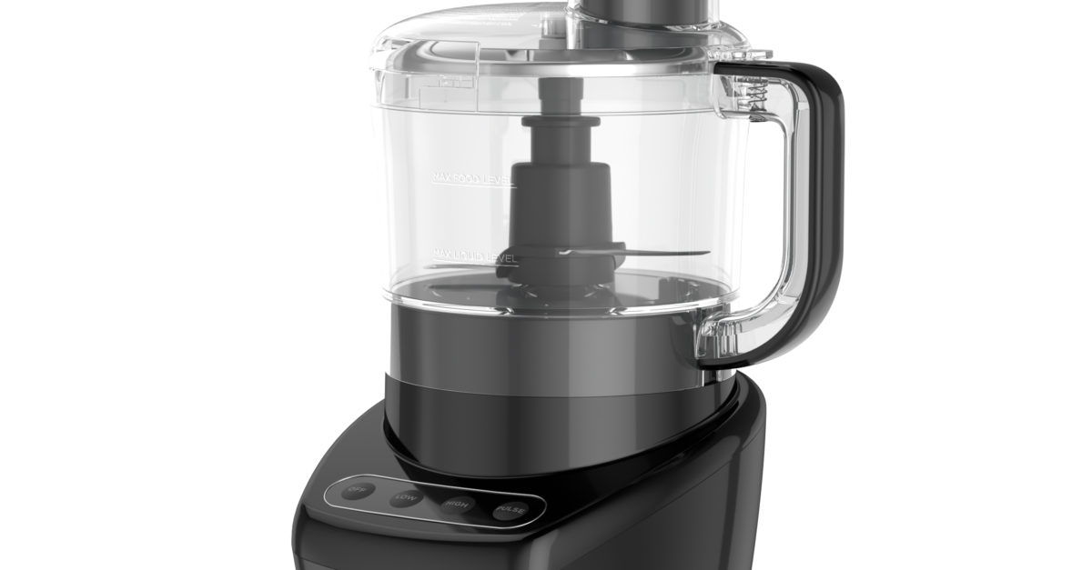 Black + Decker easy assembly 8-cup food processor for $26